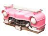 Cadillac Car Wall Pink Display Objet American Vintage Display American West Coast Style American Goods Shelf, (GK065) - Rack, D'art, Car, Car, Shelf,