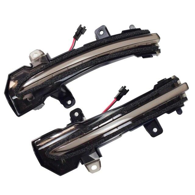 2PCS Dynamic Blinker Sequential Indicator LED Turn Signal Light For Nissan Kicks P15 Note E12 Bluebird Lannia Sylphy 2017 2018