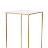 Gold Flower Floor Stand Metal Column Flower Stand Flower Arrangement For Wedding Party Dinner Centerpiece, Birthday Party