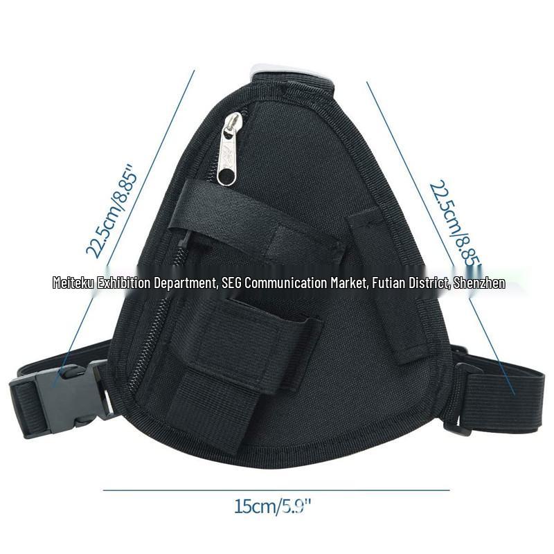 Taktische Walkie-Talkie-Westen & Dreiecks-Schultertasche für den Außenbereich