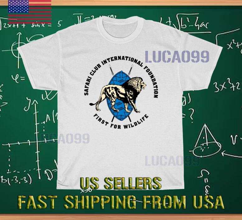 

NEW SHIRT SAFARI CLUB HUNTING RACING LOGO T shirt FUNNY SIZE S-5XL S