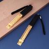 0.2/0.5mm Vernier Feeler Gauges Wedge Shaped Vernier Feeler Gauge 1-15mm House Engineering Inspection Flatness Measuring Tools