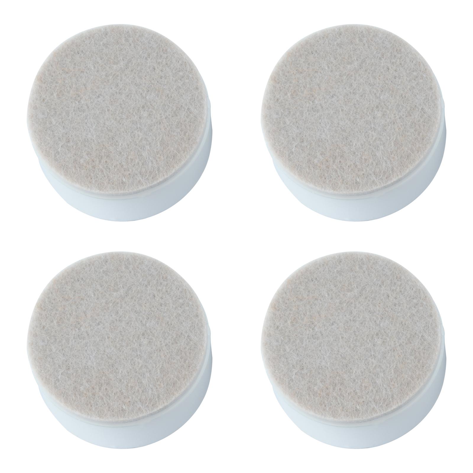 

4Pcs/lot 60x32mm Furniture Feet Leg Bed Risers Heightening Pad Square Round Table Chair Desk Sofa Riser Floor Protector Elevator