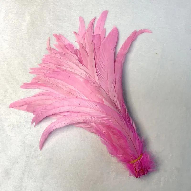 Natural Rooster Tail Feathers, Mint Green Plumes, Diy Cock Clothing, Jewelry Accessories, Party, Whole, 25-45cm,10-18in
