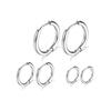 Creolen aus Titanstahl: Stilvoller Unisex Knorpel- und Piercing-Schmuck