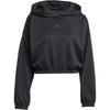 Yoga Cover-Up Solid Color Hooded Long Sleeve Sweatshirt Women Tops JM4485