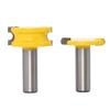 2 szt. Frez łukowy typu T z chwytem 3/10 cala Elektryczny trymer do krawędzi drewna Grawer