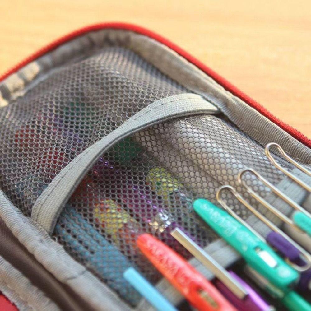 Waterproof Big Pen Holder Large Capacity Stationery & Sundry Bag Pencil Case  for School Students