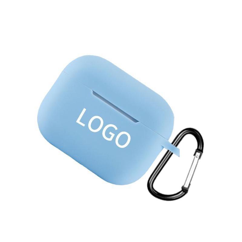 Solid Color Silicone Protective Cover for Apple AirPods Pro 2