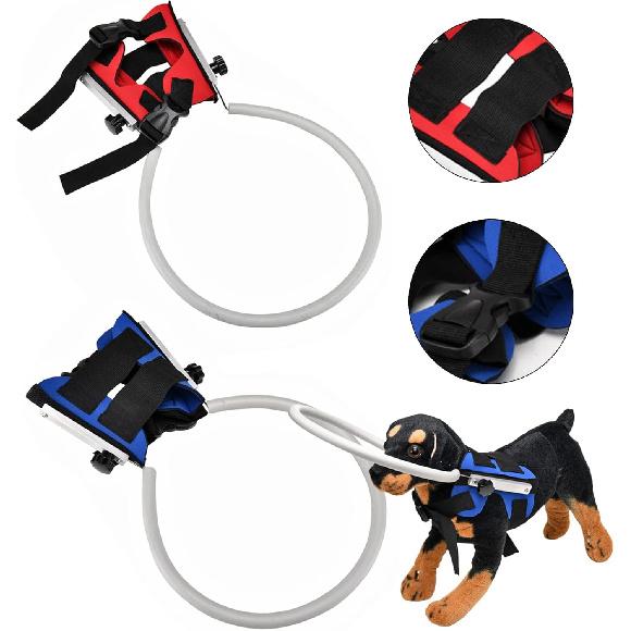 Adjustable Pet Anti-Collision Circle, Blind Dog Harness Vest, Blind Dog Anti Collision Ring, Cataract Protective Ring for Visually Impaired Dog