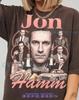 Jon Hamm Vintage Actor Collage Comfort Colors® Tshirt, Retro Fan Gift Peach 90s Bootleg Style Graphic Tee