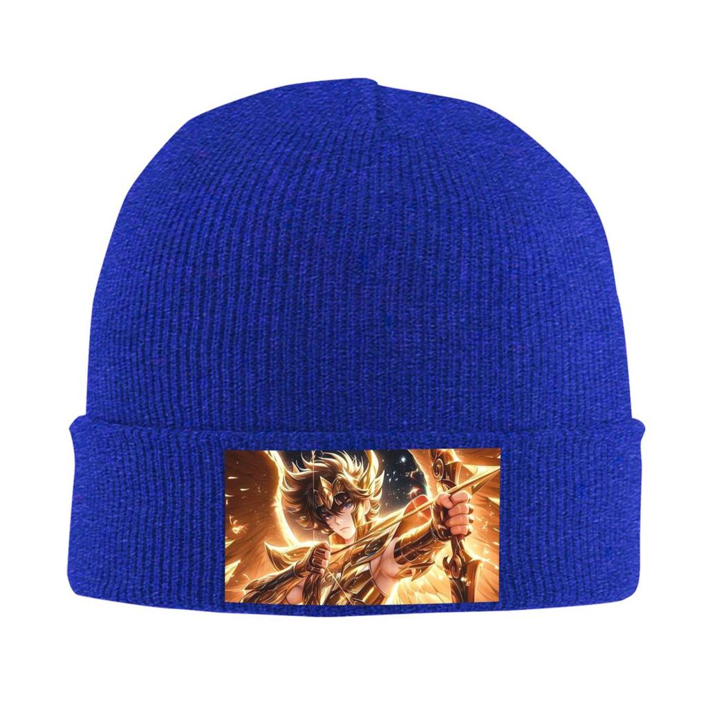 Knights Of The Zodiac Warm Knitted Cap Winter Knit Bonnet Hat Skullies Beanies Hip Hop Caps for Unisex