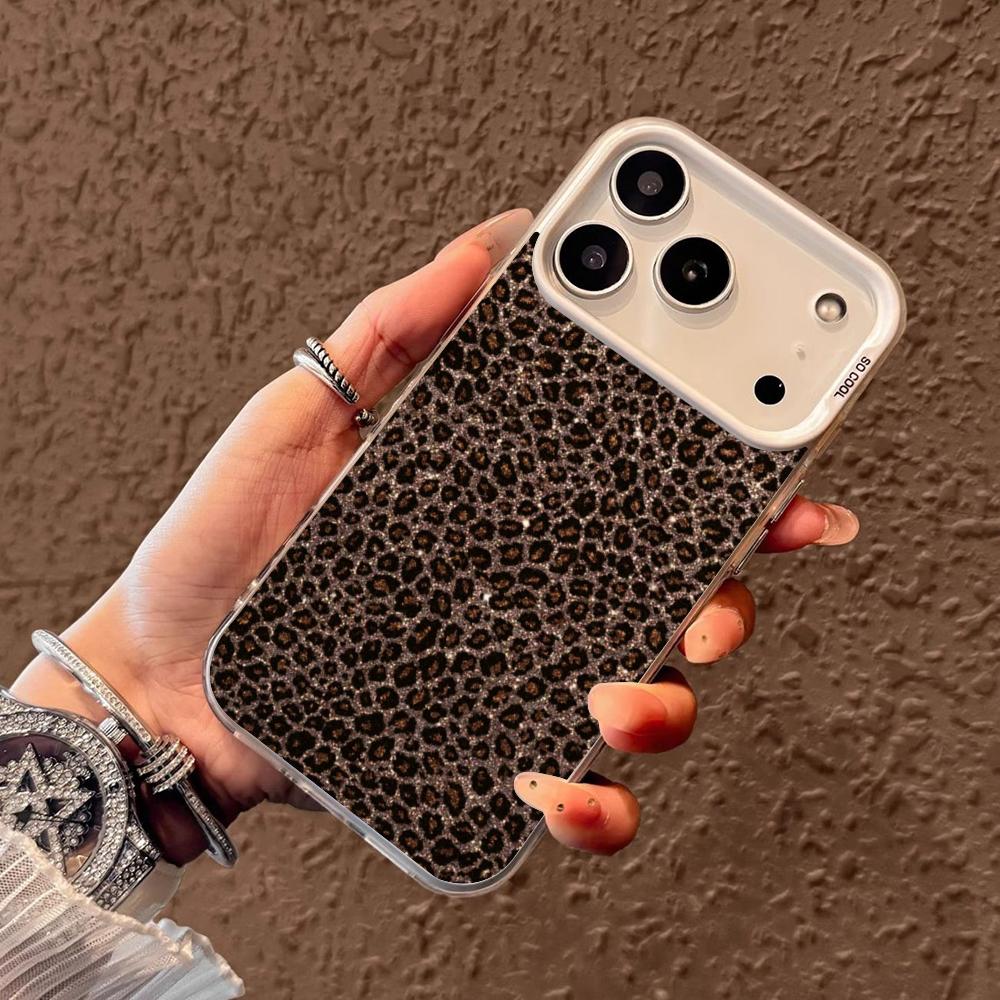 

New Wildflower Leopard Cherry Phone Case for iPhone 17 Pro Max 16 Plus 17 Air 12 13 14 15 16 Cover 3D WF Cartoon Protective Cove iPhone 11 ProMax
