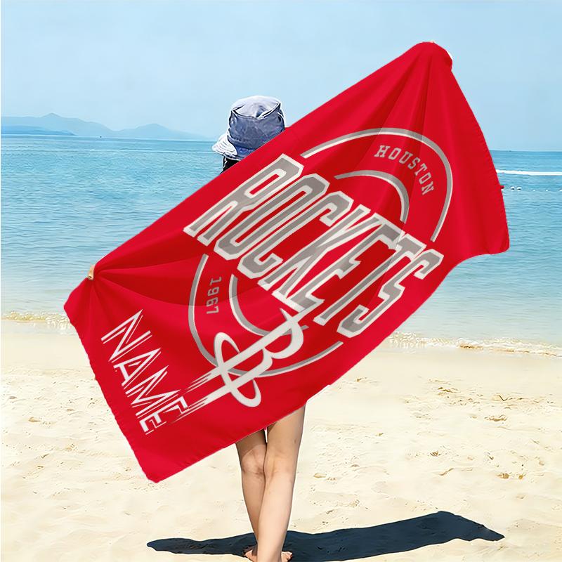 Personalized Bucks Team Spirit Gear Beach Towel Microfiber Beach Towel Thin Absorbent for Beach Swimming Yoga Bath Sports. 0910220