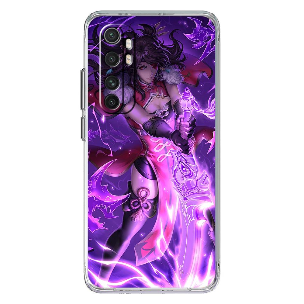 

Чехол для телефона Genshin Impact Game Art для Xiaomi Poco X3 NFC F3 M3 GT M4 Mi 11 Lite 5G Ultra 11T 11X 12 Pro 11i 12X прозрачный чехол Xiaomi 11i