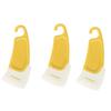 3PCS Non-scraping Silicone Cleaning Spatula Non Stick Multi-purpose Pan Scraper High Heat-resistant Hanging