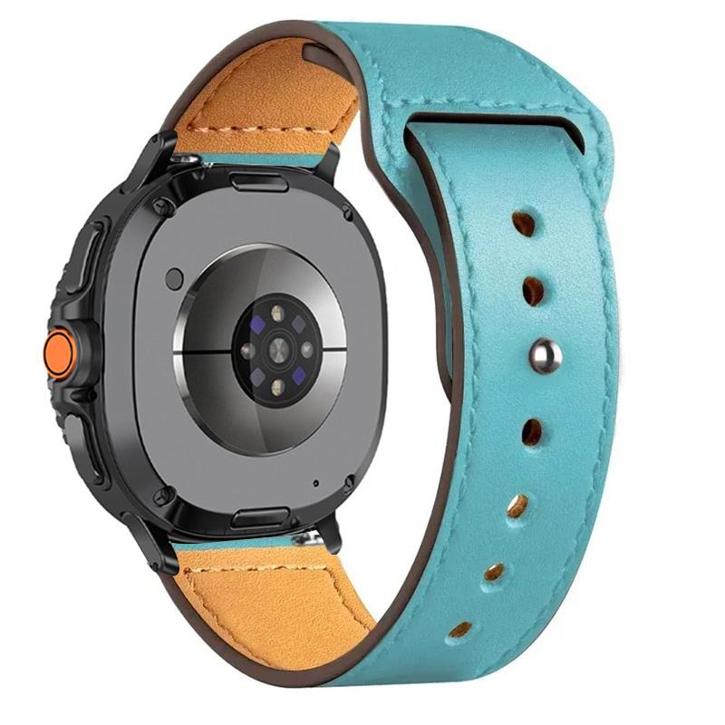Pro Samsung Galaxy Watch 8 classic Řemínek 46mm 44mm 40mm Ultra 47mm Náhradní pásek Kožený náramek correa Galaxy Watch 8 Řemínek
