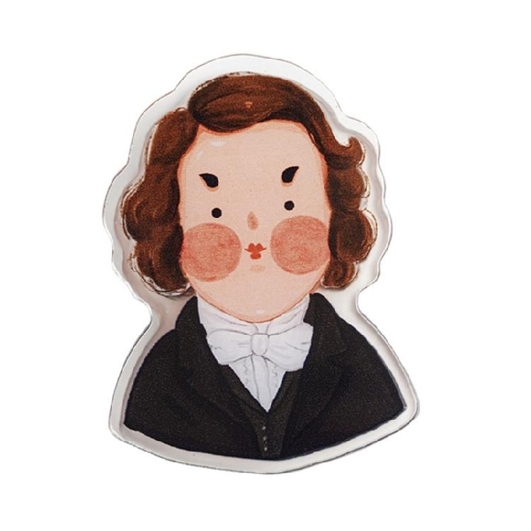 Music Score Fixed Clips Sheet Holder Replacement Plastic Piano Sheet Music Clip Cartoon Musician Piano Sheet Music Clip