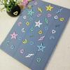 Star Applique Self-Adhesive Embroidery Patch for Bags, Shoes, and Clothing