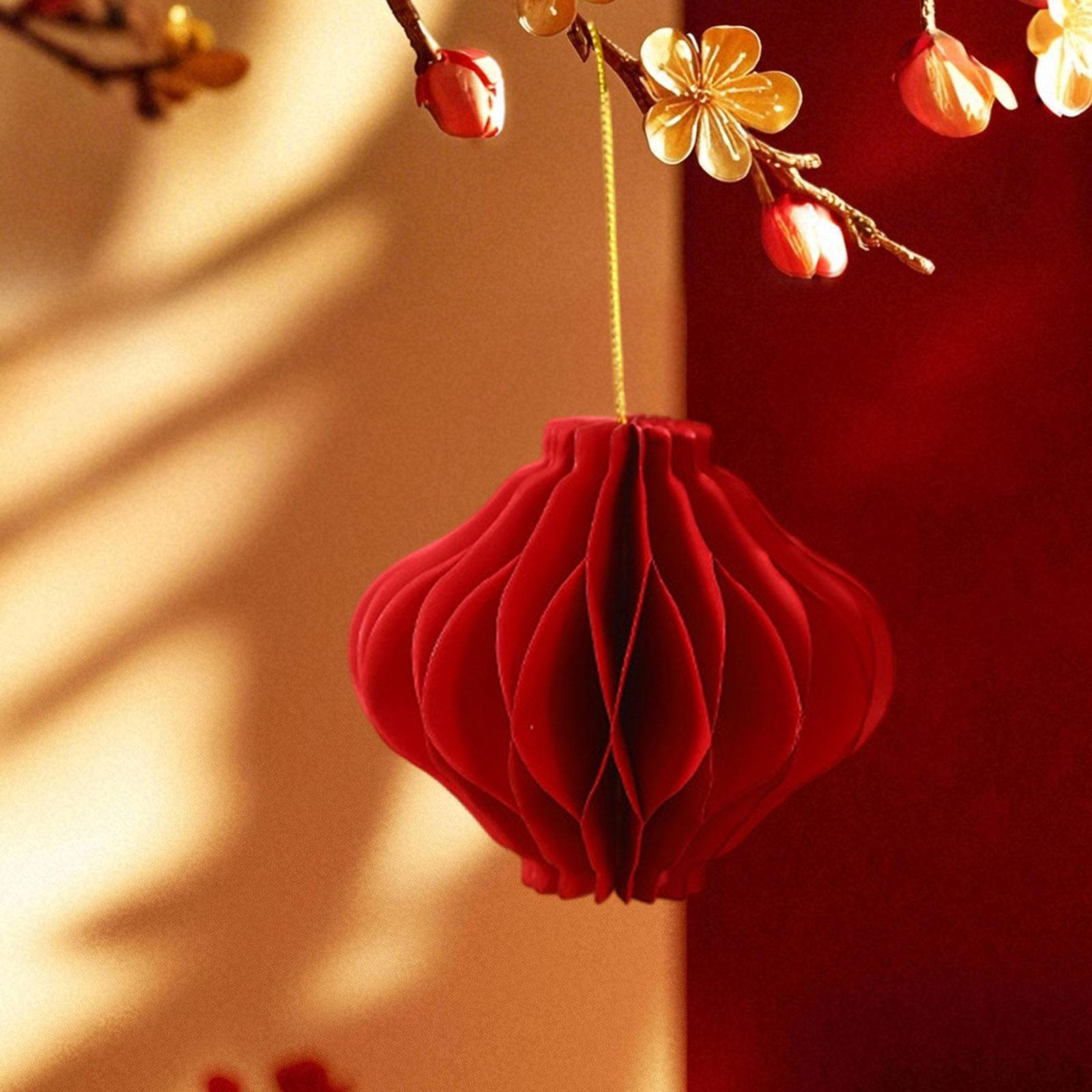 

Chinese Year Honeycomb Decoration, Classic Elements, Festival Decoration round lantern