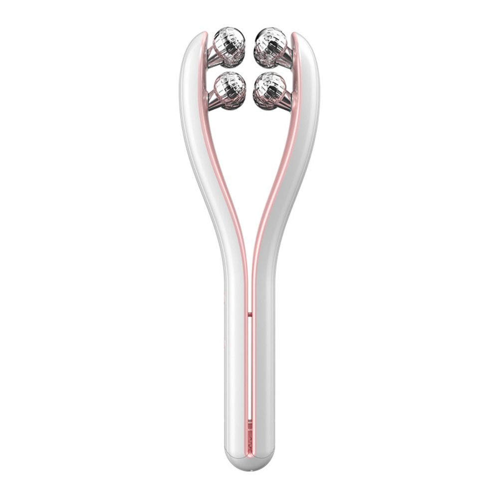 with 3D Roller Wireless Microcurrent Facial Massager Rechargeable Portable Lifting Toning Tool 3 Intensity Levels Easy to Use