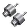 Internal & External Pipe Threading Tool,Pipe Thread Cutting Tool, 1/2'' 3/4'', Electric Drill Compatible Pipe Threader