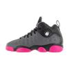 New Jumpman Team II Mid Top Children's Basketball Shoes Black Gray Pink Teenagers 820276-009