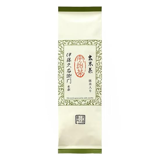 Ito Kyuemon Sencha Genmaicha with Matcha 180g Bag Japanese Tea Green Tea Genmaicha Gift Thank You Pr B00S0OJTVY