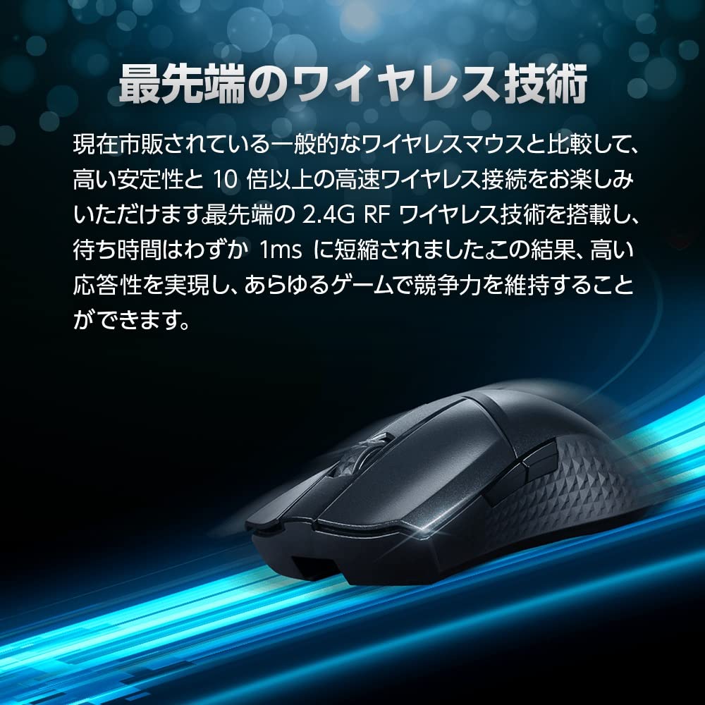 MSI Clutch GM31 Lightweight Wireless Gaming Mouse MS619