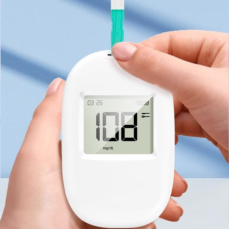 Blood glucose meter, code-free automatic blood glucose monitor, high-precision household hyperglycemia measuring instrument