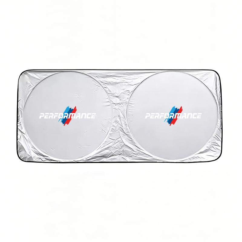 Car Windshield Sun Shade Cover Visor For BMW G80 G06 G07 G42 G14 G15 G16 F82 F20 F21 F83 M2 M3 M4 M5 M8 F95 F96 E90 / Stickers