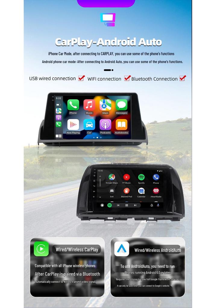 Mazda 6 (2004-2015) Android Navigation GPS System