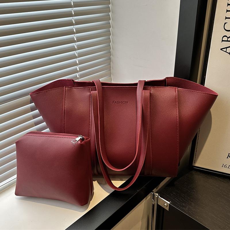 

Женские сумки, сумки-тоут большой вместимости, новые модные повседневные сумки подмышку, сумки «мать и дитя», наплечные сумки, сумки-крылья. красный