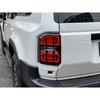 Car Style Rear Tail Light Frame For Toyota Land Cruiser 250 LC250 Prado 2024 + Brake Lamp Cover Protector Decoration Accessories