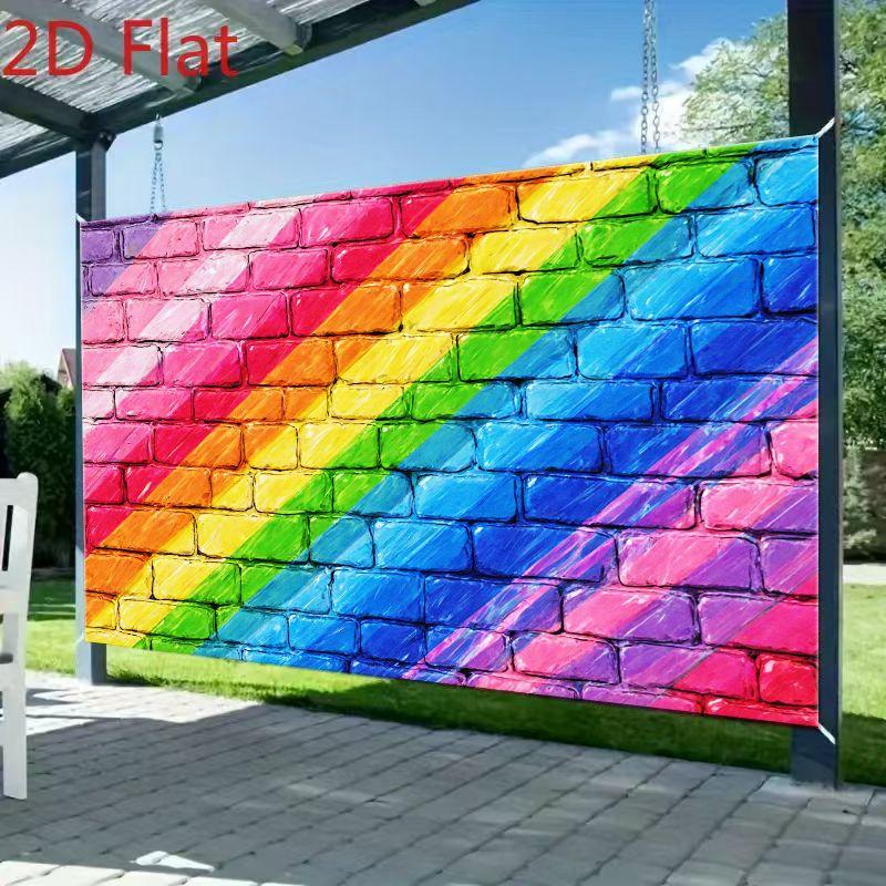 2D plane, with one unique rainbow stripe contrasting beautifully with soft pink and red, suitable for creative activities