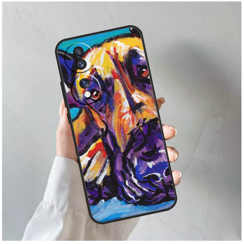 

Great Dane Dog Watercolor For Honor Magic 7 Lite 6 5 8 Pro Case For Honor X9d X9b X9c X9a X8c X8b 200 400 50 70 Win RT Honor 400 Lite