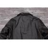 Chinese Size Genuine Cowhide Leather Men Leather Jacket  Jackets Hand Edged Coat Men Leather Jacket Autumn