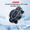 Bluetooth 5.4 Smart Wireless Media Remote Controller Waterproof Handlebar Mount Media Control Button For Motorcycle Bicycle Helmet Headphone Audio Pla