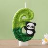 Cute Panda Digital Birthday Cake Party Candles - Hot Selling Item