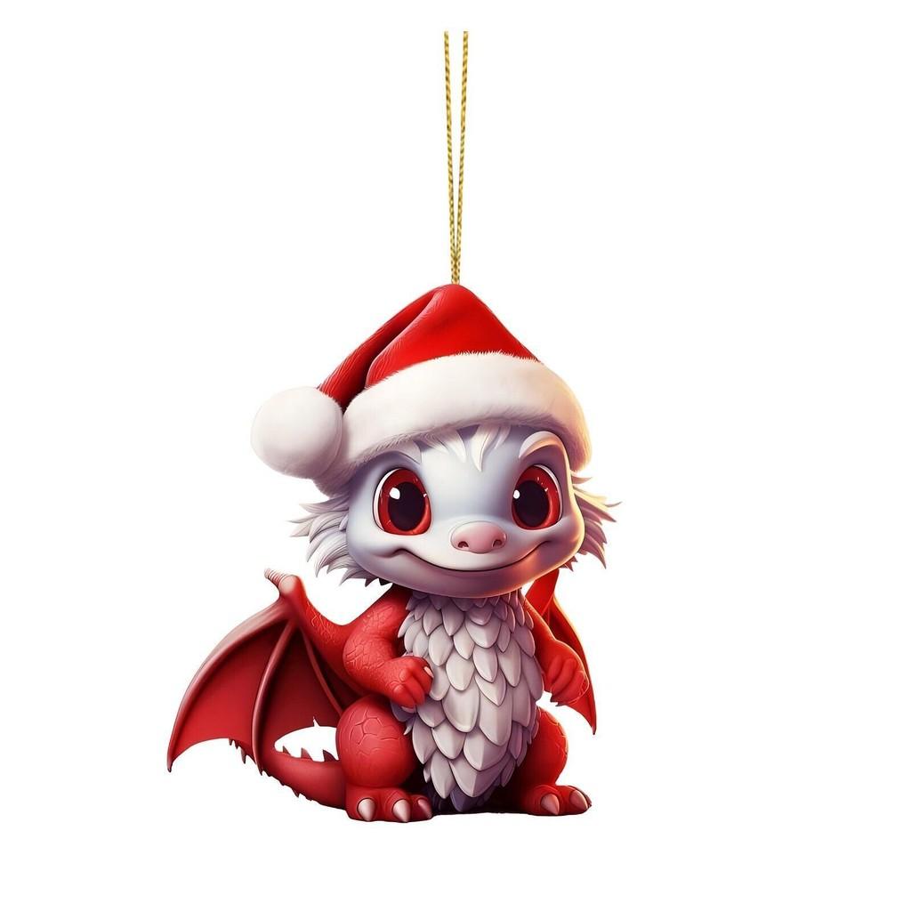Acrylic Dragon Festive Car Accessories For Charming Christmas Home Decorations