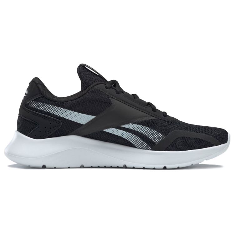 Reebok Energylux 2.0 Daily Mesh Cushioning Breathable Low-Top Marathon Running Shoes Women Sneaker Black White FW8684