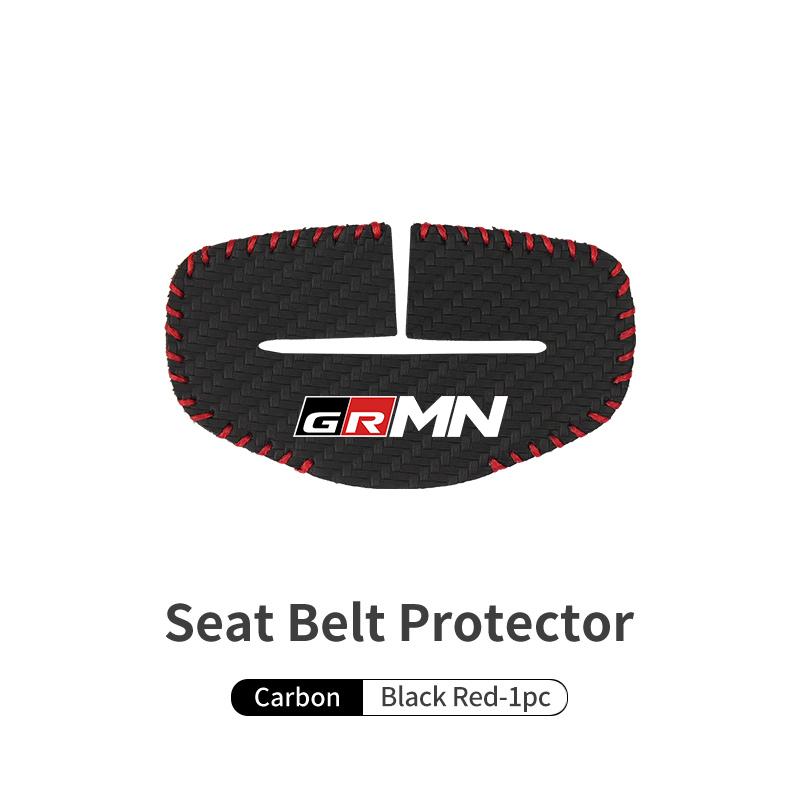 zfjpu3 For Toyota Car Seat Belt Buckle Plug Leather Car Seat Belt Clip Protective Covers GR MN Camry Prius Auris Crown Yaris Corolla