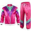 Un Set Multicolore di Abbigliamento Hippie Dagli Anni '80 Agli Anni '90