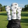 Golf Head Cover Simple Design Birdie Mallard Embroidery High Quality