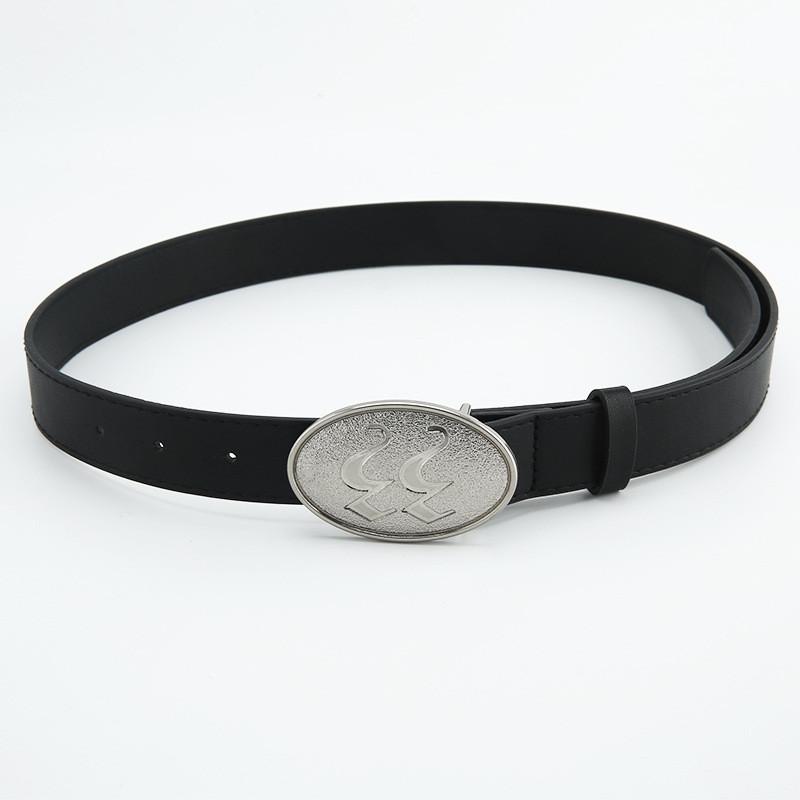 

Women s Fashion Decorative Denim Belt New Style Versatile Casual Belt Smooth Buckle Korean Simple And Stylish Belt In Stock