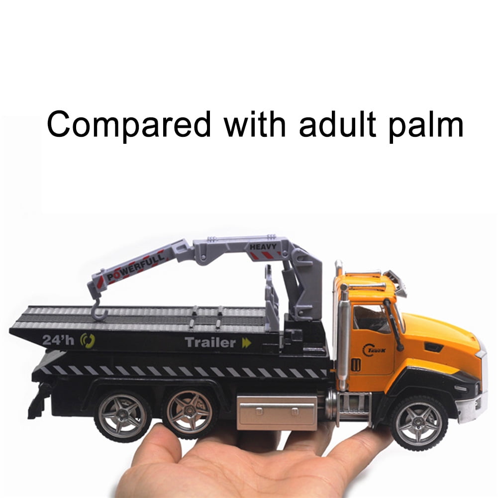 1/42 2 ks tlakově lité záchranné vozidlo Hasičské auto se stahovacím světlem pro děti s hudebním modelem
