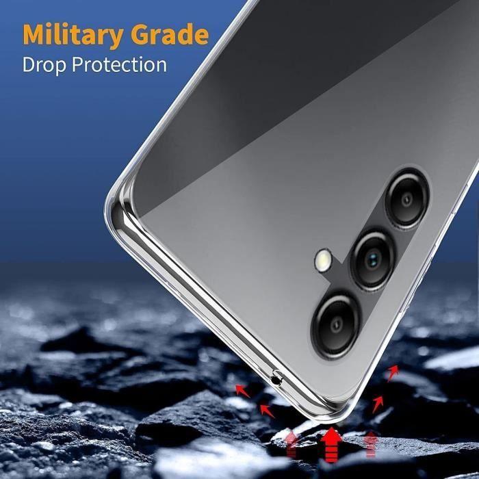 Coque de protection - samsung - galaxy a15 - souple - silicone - transparent