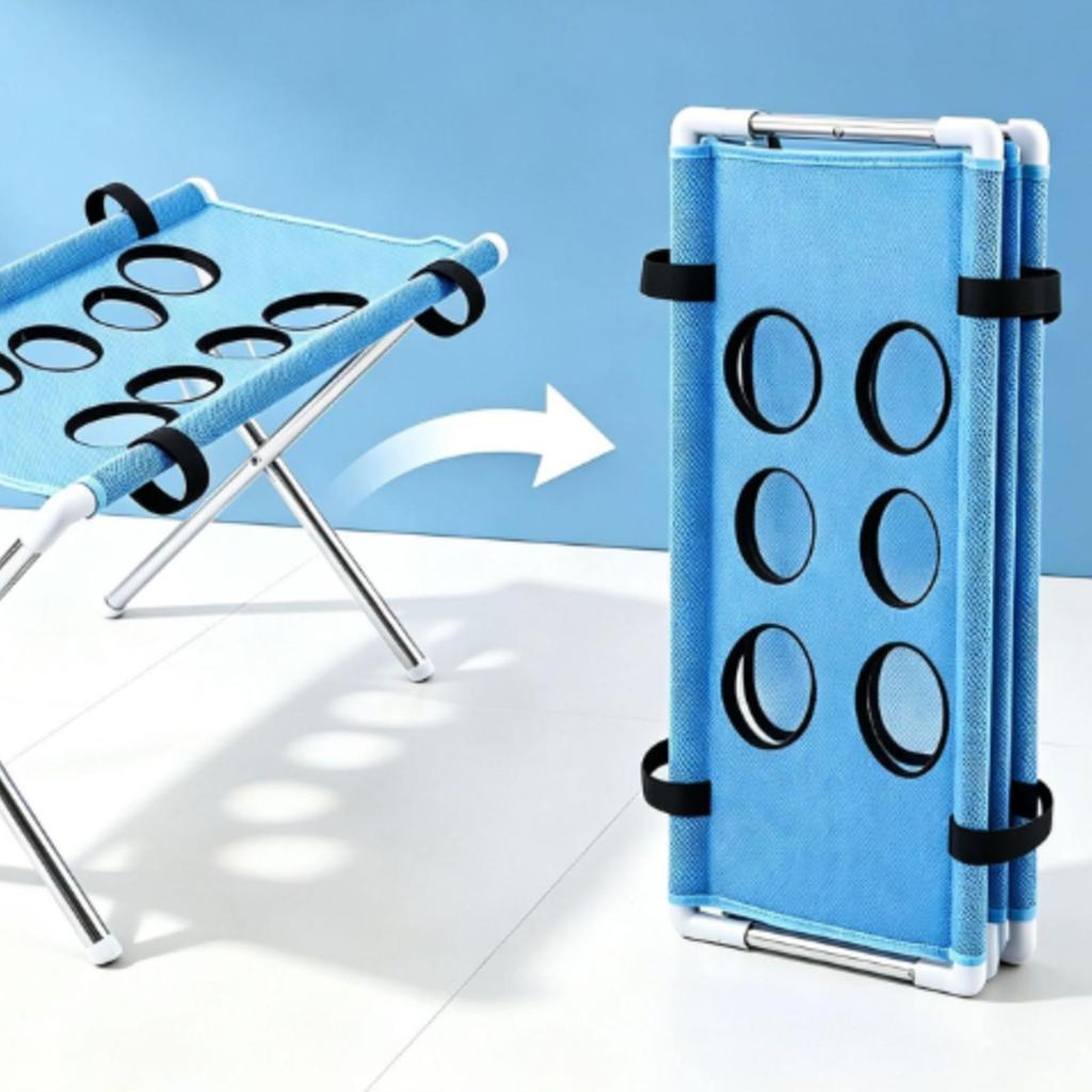Mesh Top Pet Grooming Table Sleek for Utility Room, Dog Owners