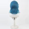 New Jinx Cosplay Wig Arcane Season 2 Ball Dance Party Short Blue Heat Resistant Synthetic Hair Anime LOL Role Play Wigs + WigCap