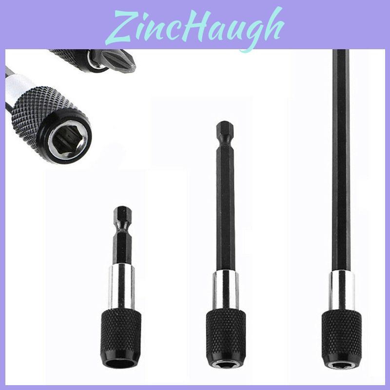 3pcs Set 1/4 Hex Shank Screw Driver Extension Bit Quick Release Holder Tool Durable Magnetic Design For Versatile Applications